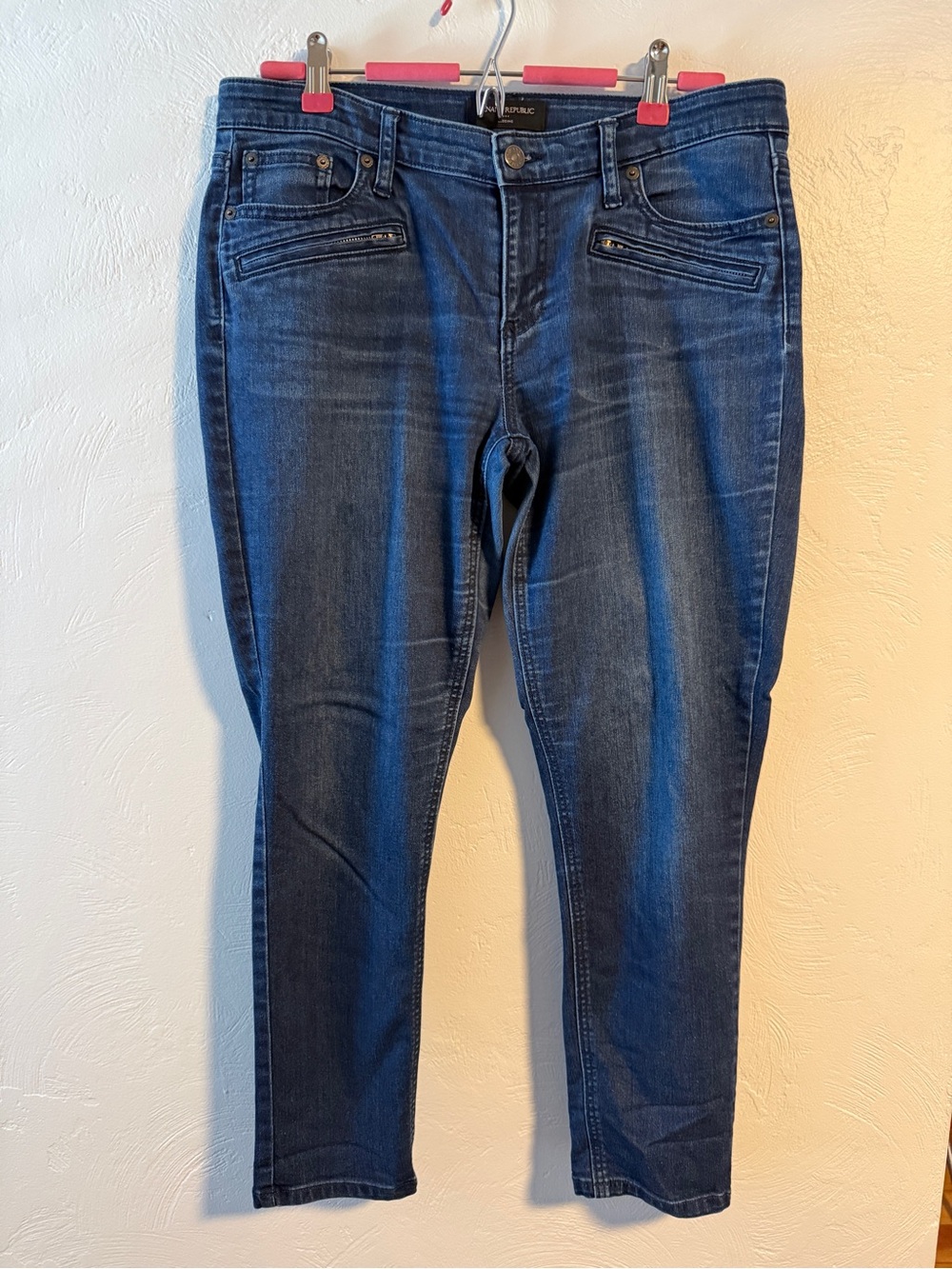 Banana Republic Factory Dark Blue Skinny Jeans